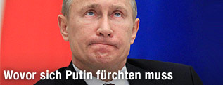Russischer Pr&auml;sident Wladimir Putin