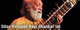 Sitar-Spieler Ravi Shankar