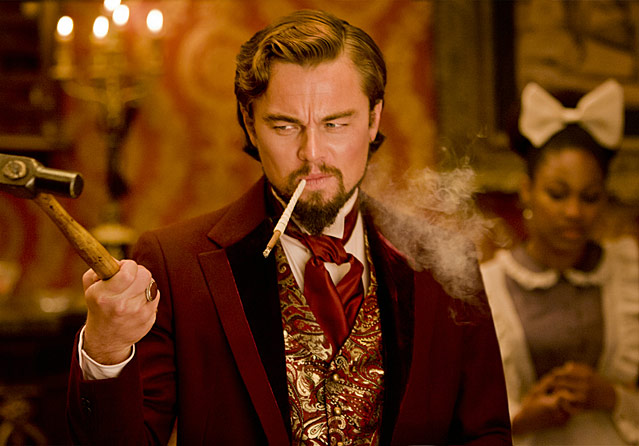 © 2012 Sony Pictures Releasing GmbH Calvin Candie (Leonardo DiCaprio) in "Django Unchained"