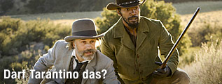 Dr. King Schultz (Christoph Waltz) und Django (Jamie Foxx) in "Django Unchained"