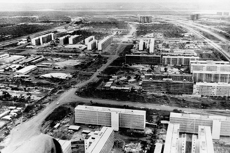 © AP Luftaufnahme von Brasilia, 1960