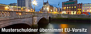 Stadtansicht von Dublin