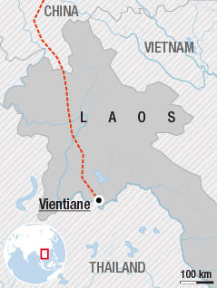 © APA/ORF.at Karte von Laos