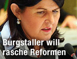 Salzburger Landeshauptfrau Gabi Burgstaller