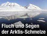 Landschaft in der Arktis