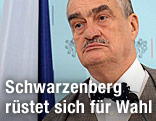Tschechiens Au&szlig;enminister und Chef der liberal-konservativen Partei TOP 09, Karel Schwarzenberg