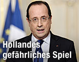 Francois Hollande, franz&ouml;sischer Pr&auml;sident