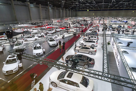 © ORF.at/Christian Öser Überblicksaufnahme der Vienna Autoshow