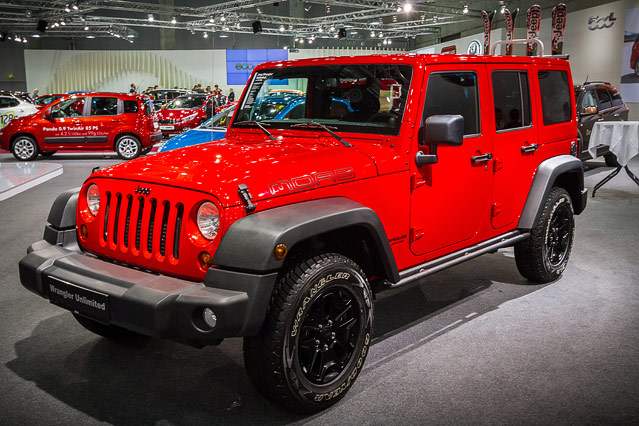 Der Jeep Wrangler Moab auf der Vienna Autoshow