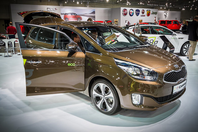 Der Kia Carens auf der Vienna Autoshow