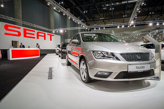 Der Seat Toledo auf der Vienna Autoshow
