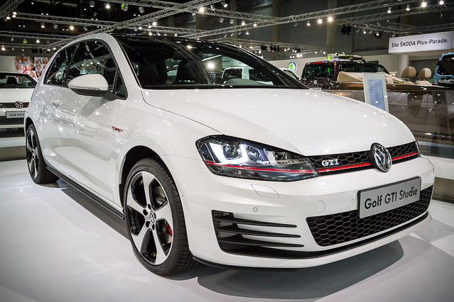Die Golf GTI Studie auf der Vienna Autoshow