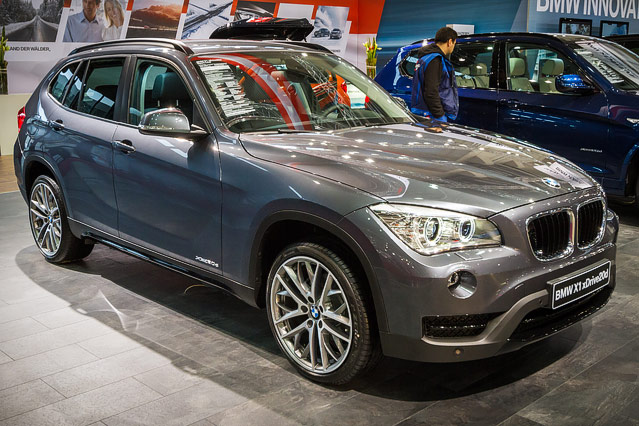 Der BMW X1 Xdrive auf der Vienna Autoshow