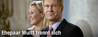 Der frühere deutsche Bundespräsident Christian Wulff und seine Ehefrau Bettina