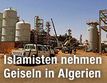 Erdgasfeld in Anemas in Algerien