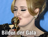 S&auml;ngerin Adele mit dem Golden Globe