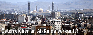Blick über die Stadt Sanaa
