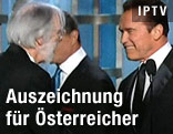 Michael Haneke und Arnold Schwarzenegger
