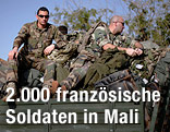 Französische Soldaten in Mali