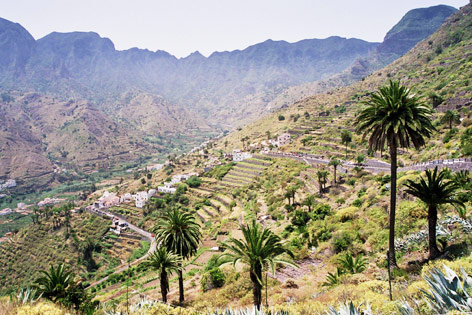 © AP/Sarah Andrews Bergtal auf La Gomera
