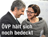 Vizekanzler Michael Spindelegger und Innenministerin Johanna Mikl-Leitner