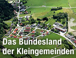 Luftaufnahme in der Steiermark