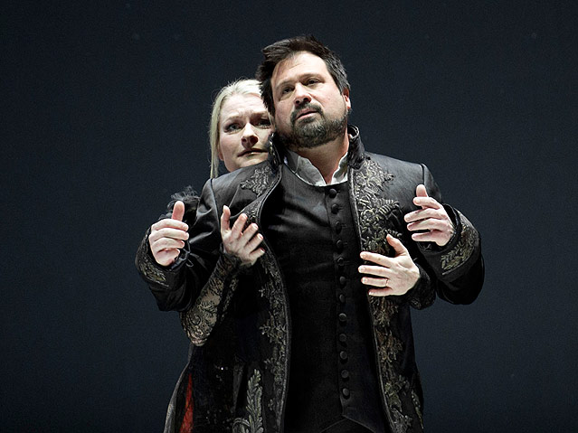 © Monika Rittershaus Patricia Bardon (Zenobia) und David Daniels (Radamisto)