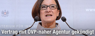 Innenministerin Johanna Mikl-Leitner