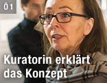Maria Teschler, Leiterin der anthropologischen Säle