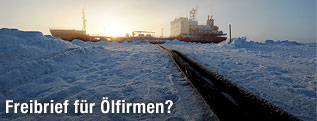 Öltanker an Küste