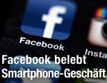 Facebook-App auf einem iPhone