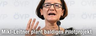 Innenministerin Johanna Mikl-Leitner
