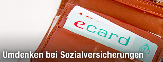 e card in Geldb&ouml;rse