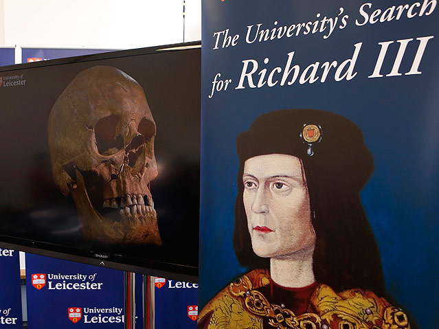 Plakat des Königs Richard III.