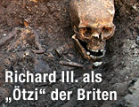 Die Überreste des Königs Richard III.