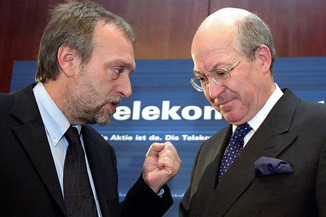 © APA/Barbara Gindl Ex-TA-Technikvorstand Rudolf Fischer, Ex-TA-Generaldirektor Heinz Sundt