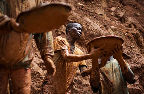 © Reuters/Finbarr O'Reilly Zinnabbau im Kongo