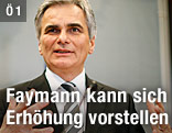 Bundeskanzler Werner Faymann