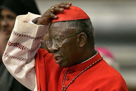 © Reuters/Jerry Lampen Kardinal Francis Arinze