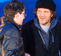 © ORF.at/Dalibor Manjic Regisseure Benh Zeitlin und Emir Kusturica