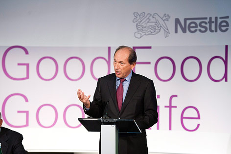© APA/EPA/Laurent Gillieron Paul Bulcke (CEO von Nestle)