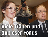 Monika Rathgeber und ihr Anwalt Herbert H&uuml;bel