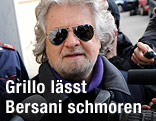 Italienischer Politiker und Komiker Beppe Grillo