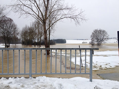 Hochwasser im Burgenland
