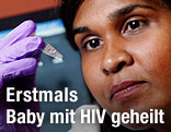 Dr. Deborah Persaud vom Johns Hopkins' Children's Center in Baltimore