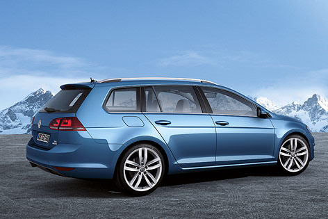 © Volkswagen Neuer VW Golf Variant