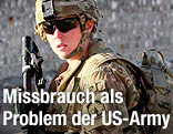 Soldatin der US-Armee
