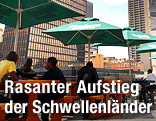 Gastgarten in Johannesburg, Südafrika