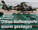 Helikopter und Waffen