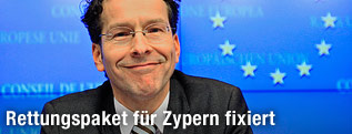 Eurogruppen-Chef Dijsselbloem